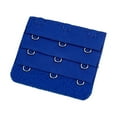 thumbnail image 1 of stanreset Extension Strap Bra Extender Buckle 3 Hook Women Accessories Practical Elastic Multicolor Clips Tight 3 Rows Underwear royal blue, 1 of 5
