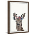 thumbnail image 2 of Marmont Hill Floral Crowned Deer Framed Wall Art, 2 of 6