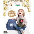 thumbnail image 2 of Mochila Naturally KIDS con diseño de dinosaurio para niños de 5 a 7 años con peluche, 2 of 8