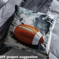 thumbnail image 3 of Football Fabric by the Yard,American Football Upholstery Fabric Chair Sofa,Tie Dye Indoor Outdoor Fabric,Rugby Ball Game Sports Decorative Fabric for DIY Upholstery,1 Yard, 3 of 5