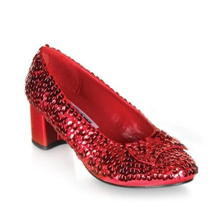 Dorothy-01 Women S Red Sequins Dorothy Shoes Size 8