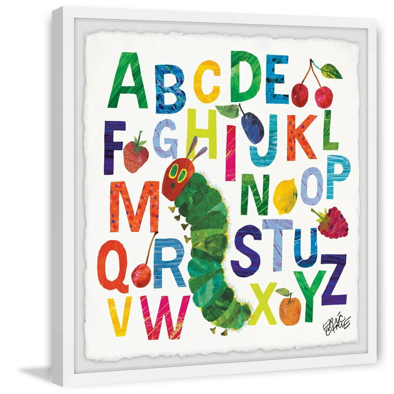 Marmont Hill Printed Letters Framed Art Prints, by Eric Carle