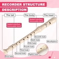 thumbnail image 2 of Grabadora soprano CONJURER German Fingering para niños con accesorios, 2 of 7