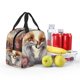 thumbnail image 5 of Easygdp Romantic Flower Fox Bolsa Térmica Premium - Tela Oxford Impermeable, Gran Capacidad, Bolsillo Frontal, Unisex para Trabajo, Escuela, Actividades al Aire Libre y Picnics, 5 of 8