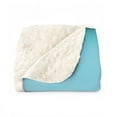 thumbnail image 3 of Atomic Kitty Cat Sherpa Fleece Blanket Mid Century Modern Retro Design | Cozy, 3 of 6