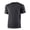 Black, variant on LTTVQM Men’s Quick Dry Active Workout T Shirt Summer Spring Short Sleeve 2026 Training Tee Top for Night Running Gym Light Gray XL