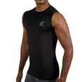 thumbnail image 2 of RunFlyte Men's Sleeveless Tank Top Shirt - Training - Workout Grey/White, 2 of 3