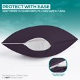 thumbnail image 4 of Protector de almohada Utopia Bedding impermeable con cierre de 51 x 71 cm, 4 of 9
