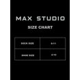 thumbnail image 6 of Max Studio Women's Black Trouser Socks, 6-Pack, Size 4-10, 6 of 6
