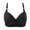 Black, variant on Darzheoy Bras for Women No Underwire Ladies Solid Color Comfortable Bra Underwear Bras Sport Bras 44/100C