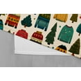 thumbnail image 3 of Ugly Sweater Christmas Tree Hand Towel Nordic Folk Art Kitchen and Bathroom Decor Absorbent Tea Towels Hand Drying Baking Cooking Cloth for Kitchen Decor, Christmas Gift, 3 of 4