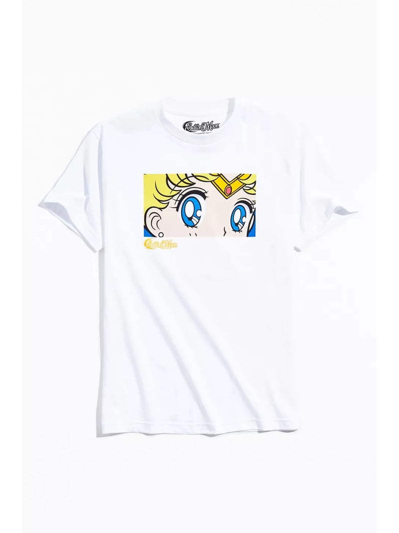 T-shirt Sailor Moon - Print Anime - Taille L - Noir - Toei Animation