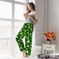thumbnail image 5 of Salouo Happy St. Patrick's day Print Women's Pajama Pants Casual Loose Sweatpants PJs Flowy Pants Drawstring Palazzo for Women Wide Leg Pants Lounge Pajama -, 5 of 8