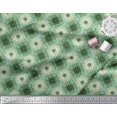 thumbnail image 3 of Soimoi Rayon Fabric Check Tie-Dye Decor Fabric Printed Yard 42 Inch Wide, 3 of 3