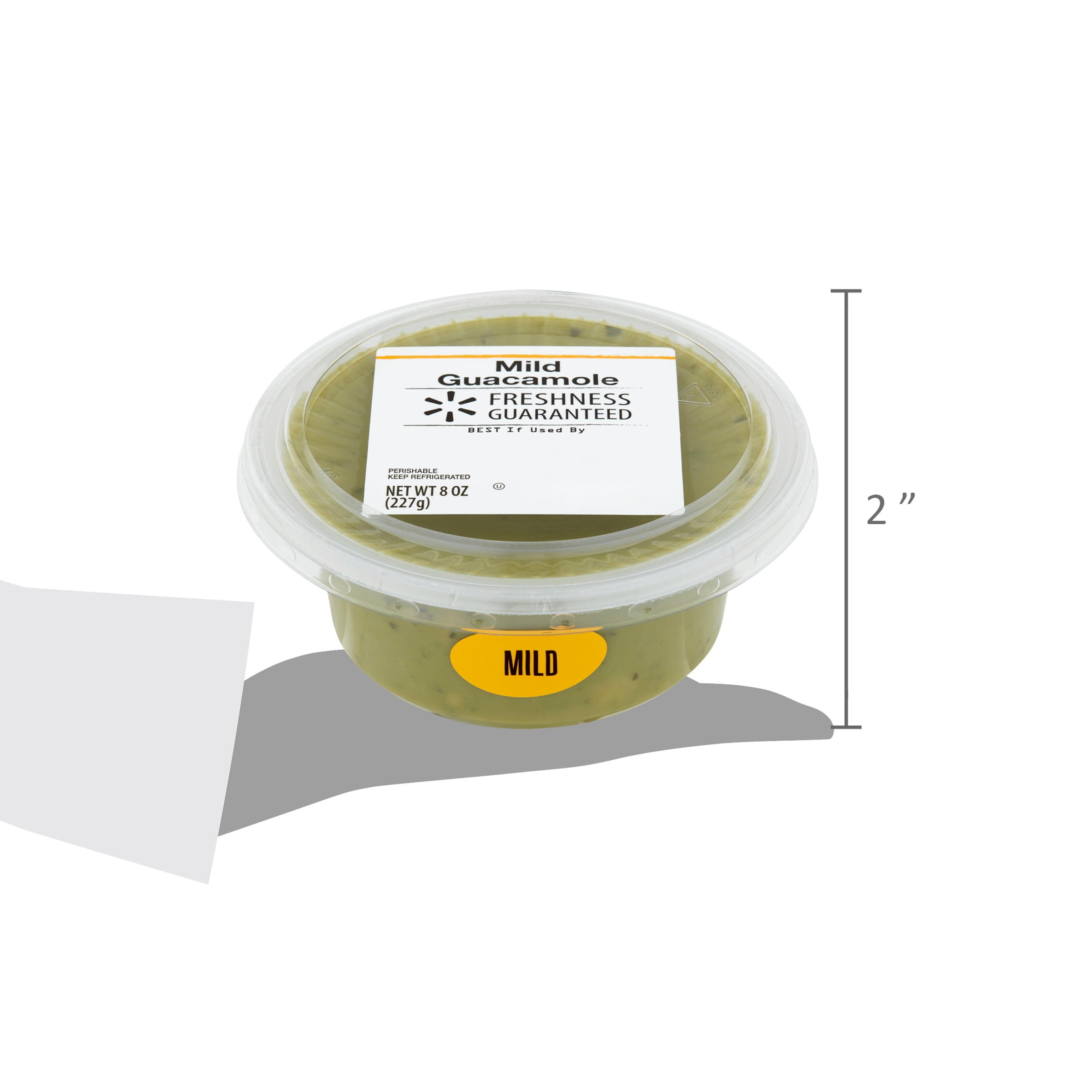 Freshness Guaranteed Mild Guacamole, 8 oz Tub