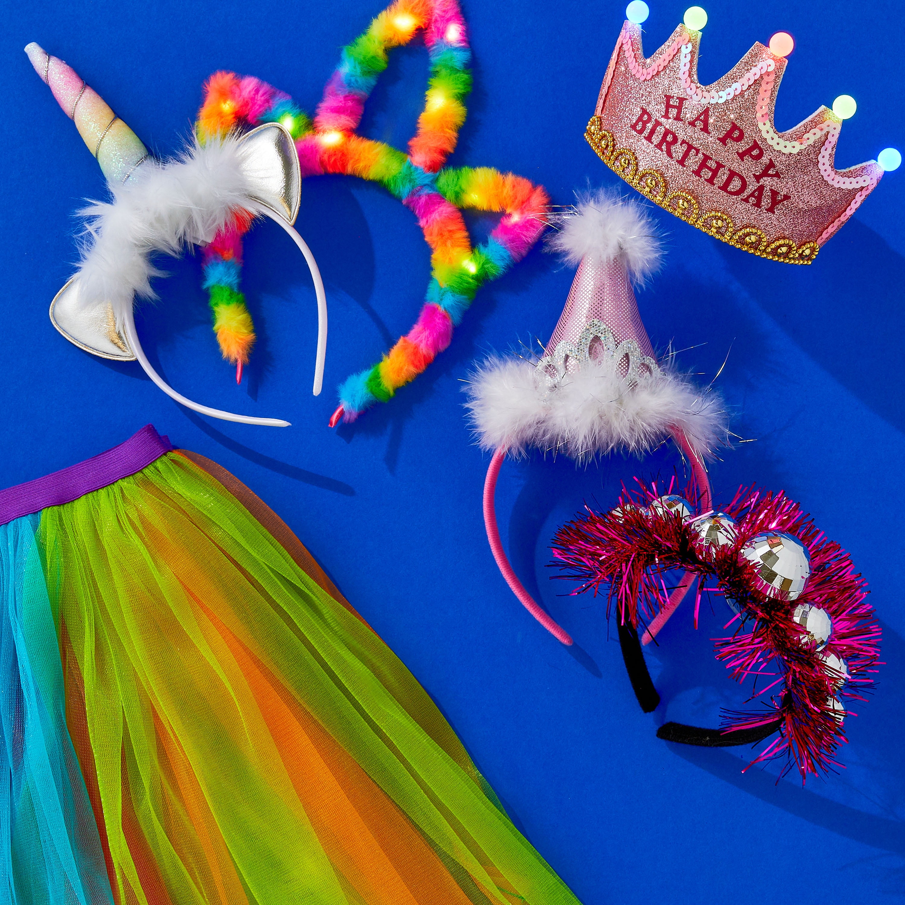 Pink Foil Disco Ball Headband, by Way To Celebrate