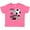 Hot Pink, variant on Inktastic Little Sister and Biggest Fan Soccer Player Girls Baby T-Shirt