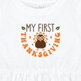 thumbnail image 4 of Inktastic My First Thanksgiving Girls Baby Dress, 4 of 5