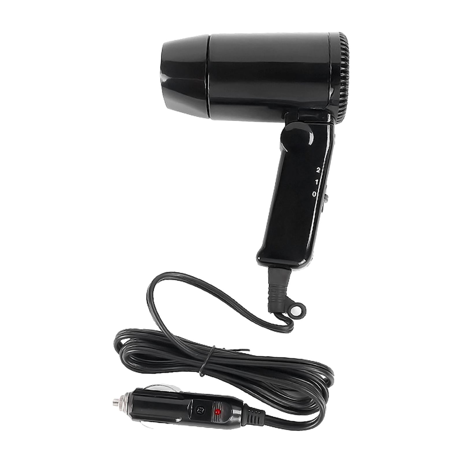 Hair Dryer Car Portable Hairdryer Foldable, Adjustable, Easy to Use ,Car Styling Hair Dryer Hairdryer for Women Men for Festival Camping
