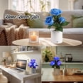 thumbnail image 5 of Blue Rose Flower Lamp for Womens Gifts, Flower Night Light for Relaxation and Serenity, Womens Her Mom Wife Girlfriend Friends for Valentines Christmas Day Anniversary Birthday Gifts (Blue), 5 of 14