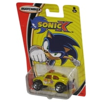 Matchbox Sonic X Volkswagen Beetle 4x4 (2004) Tails Yellow Toy Car