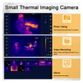 thumbnail image 5 of Thermal Imaging Camera, Smartphone Thermal Infrared Imager -15~600 IR Thermal Imaging Camera 6 Display Modes Centre Point Temperature Measuring Meter, 5 of 7