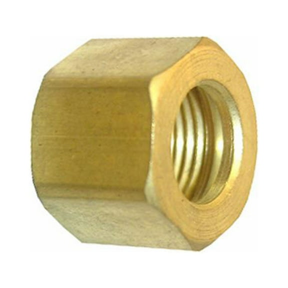 Lasco 17-6101 2-Pc. 1/8 In. Brass Compression Nut - Quantity 6