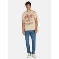 thumbnail image 2 of KFC Logo Collegiate Men's Graphic Tee with Short Sleeves, Sizes S-3XL, 2 of 5