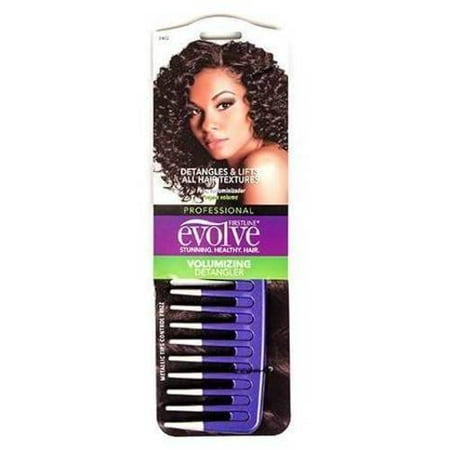 Evolve Volumizing Comb, Metallic Purple