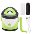 thumbnail image 1 of Lámpara de tienda portátil con carga USB para emergencias y reparaciones Luz LED verde para acampar al aire libre, 1 of 8