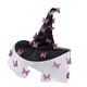 thumbnail image 1 of Sombrero de bruja de Halloween ligero para mujer, ideal para cosplay, fiestas, festivales y más. Púrpura, 1 of 9