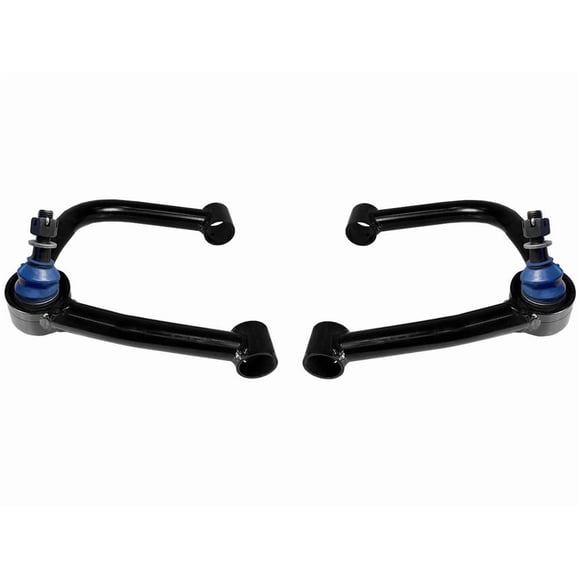 Tuff Country Control Arm 20962 Tubular; Non Adjustable; Black; Steel; With Standard Ball Joints; Set of 2