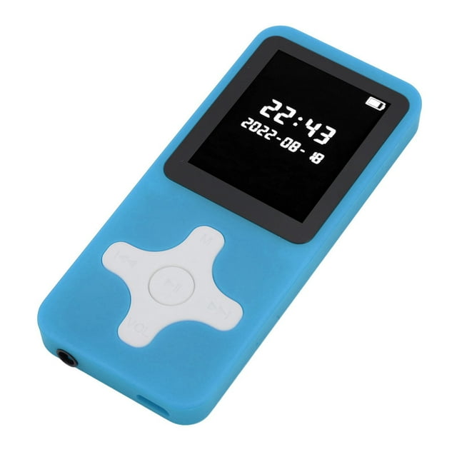 MP3 Player, BT 5.0 Digital Music Player, Portable HiFi Music Player with 1.77" LCD Screen, Built in HD Speaker, FM Radio, Photo / Video, Recorder, Alarm Clock, E Book