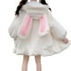 thumbnail image 3 of Minnieouse Sudadera con capucha con orejas de conejo, chaqueta con capucha de anime cálida y cómoda, aplicación amplia y agradable para la piel Prendas para la parte del cuerpo blanco XL, 3 of 6
