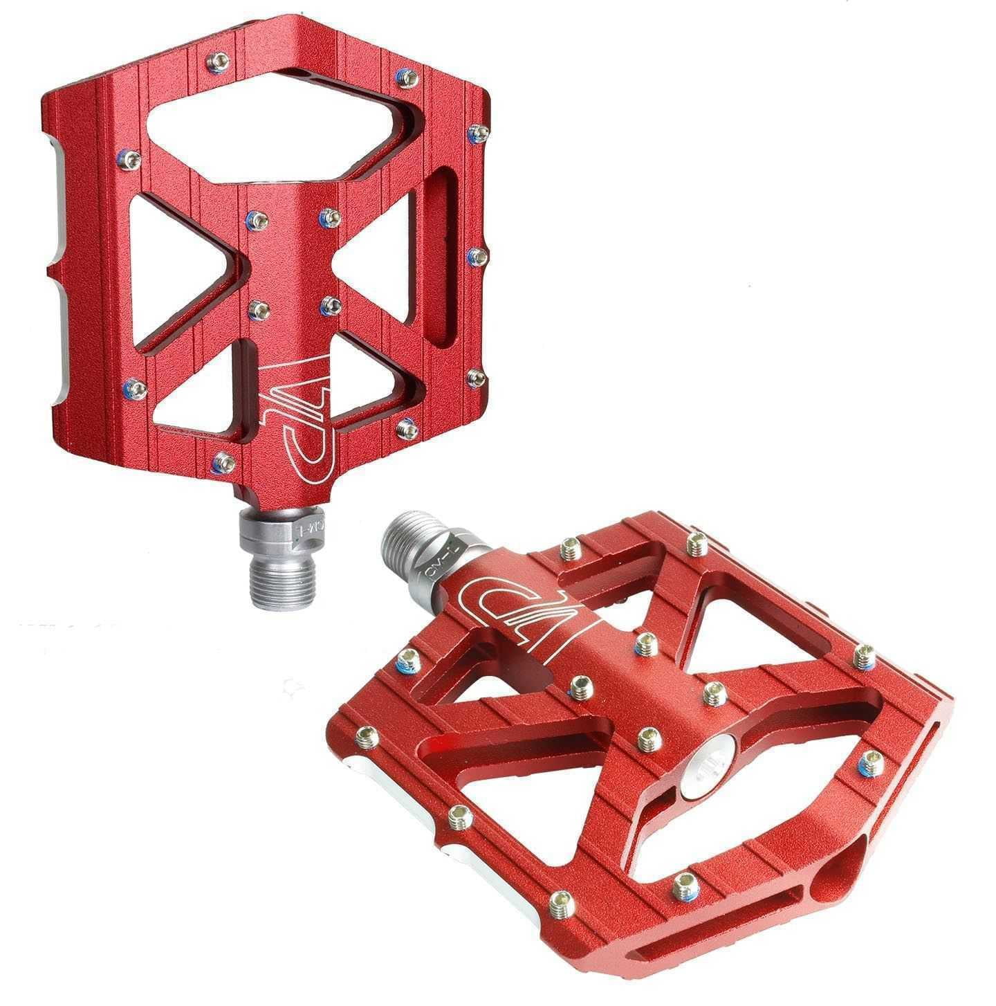 mtb pedals red