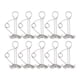 thumbnail image 2 of 10 unids de material acero inoxidable Primavera Pulpo Deck Peg Spiral en apariencia de Cuerda Durable Hebilla Hebilla Tienda Hooks Tablero Pegs para Camping Senderi, 2 of 8