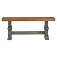 thumbnail image 6 of Weston Home Wooden Bench, Oak, 6 of 7