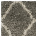 thumbnail image 3 of SAFAVIEH Belize Joisse Geometric Plush Shag Area Rug, Grey/Taupe, 2'3" x 5', 3 of 5
