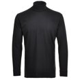 thumbnail image 1 of RAGMAN Suéter de Cuello Tortuga para Hombre - Manga Larga Básico Cuello Tortuga Regular Fit, Punto Simple, Color Sólido Negro 2XL (XX-Large), 1 of 3
