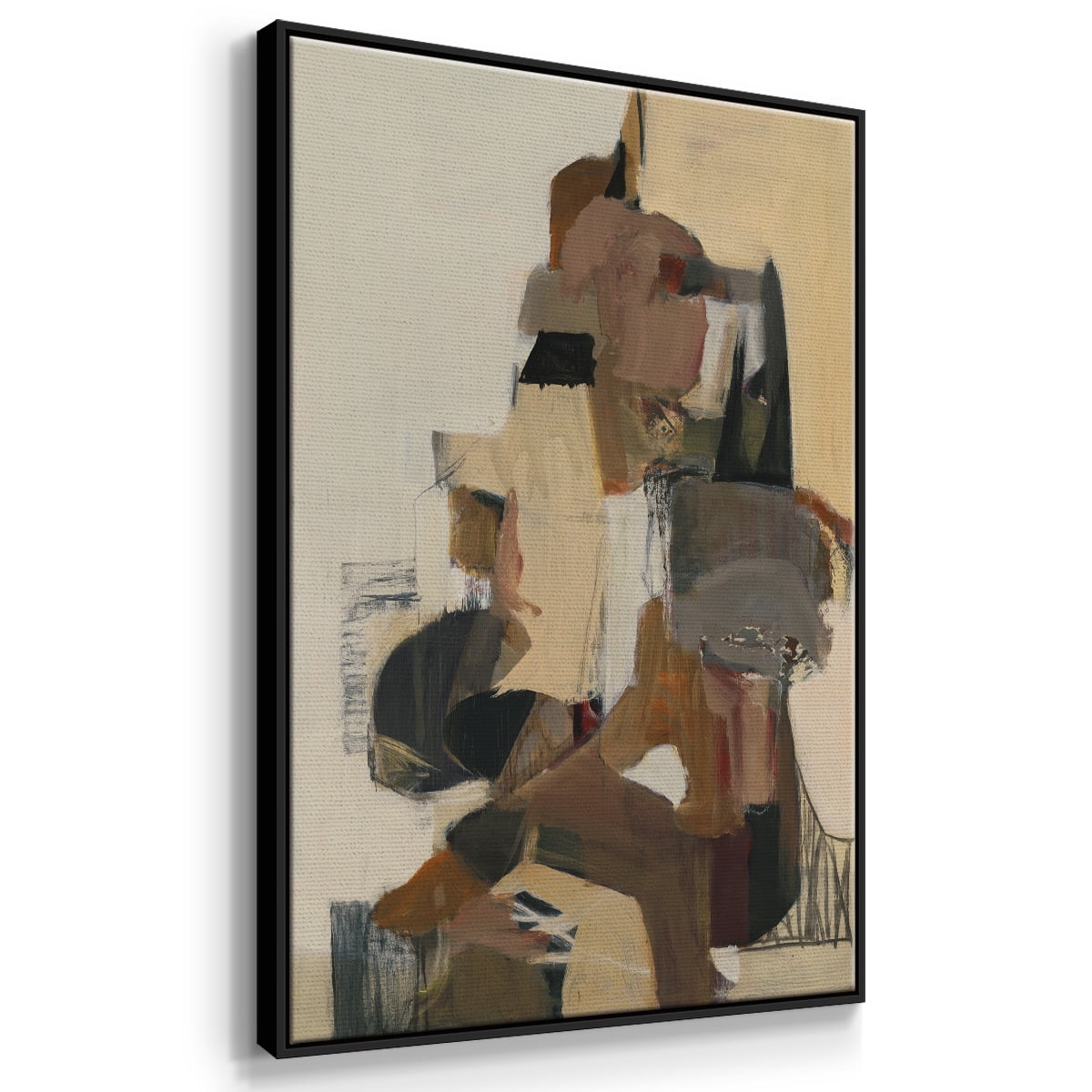 Mesa Grande Framed Premium Gallery Wrapped Canvas - Ready to Hang - 27 x 41 - Black Floating Frame