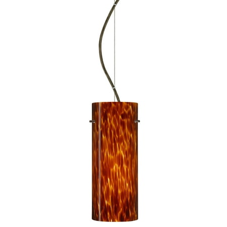 

Besa Lighting 1Kx-412318-Led Stilo 1 Light Led Cable-Hung Pendant - Bronze
