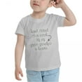 thumbnail image 3 of Hand Picked for Earth By My Great Grandpa In Heavens Cute Toddler Tshirts for Boys Girls (Gray, Youth XL), 3 of 5