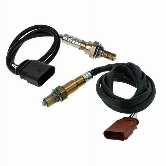 Maxfavor 2Pcs O2 Oxygen Sensor for  Volkswagen 1998-2001 Beetle 1999-2001 Golf Jetta 2002-2005 Audi Allroad Quattro
