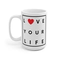 thumbnail image 6 of Love Your Life Ceramic Mug (2 sizes), 6 of 7