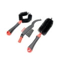 thumbnail image 1 of 3pcs Motorcycle Chain Clean Brush Flywheel Brush Tire Cleaner Scrubber Tool (Red), 1 of 9