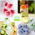 thumbnail image 4 of EIGTHTAIL Silicone Freezing Tray with Lid Soup Cube Tray Silicone Freezer Container Freeze & Store Soup  Broth  Sauce - black, 4 of 5