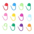 thumbnail image 1 of Stitch Markers, Crochet Markers  23x13mm Box Packaging 100 Pcs Colorful Plastic Material  for Markings for Handicraft, 1 of 8