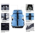 thumbnail image 4 of Becaristey Sac de Rangement pour Patinage Grand Sac à Dos en Nylon Respirant avec Sangle Réglable Pochette de Ski Stade Vert, 4 of 6