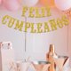thumbnail image 4 of Banner Embhhor con purpurina dorada para feliz cumpleaños, pancarta de feliz cumpleaños en español,, 4 of 6