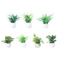 thumbnail image 1 of 7 Pcs Pots de Fleurs Miniatures Modèles Mini Pots de Fleurs Mini Maison Pot de Fleurs Décor, 1 of 6